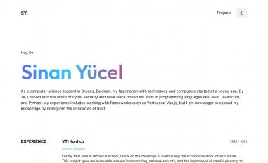 Schermafbeelding van celan.dev