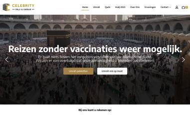Schermafbeelding van celebrityhajj.nl