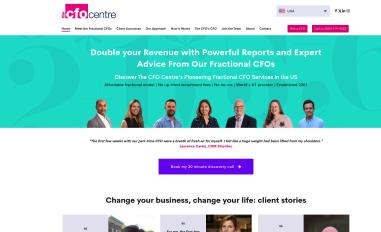 Schermafbeelding van cfocentre.com