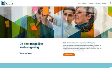 Schermafbeelding van cfpb.nl