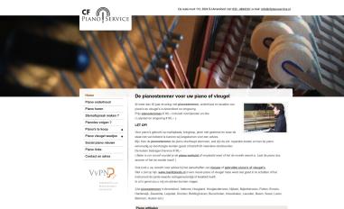 Schermafbeelding van cfpianoservice.nl