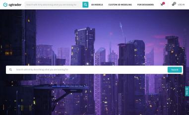 Schermafbeelding van cgtrader.com