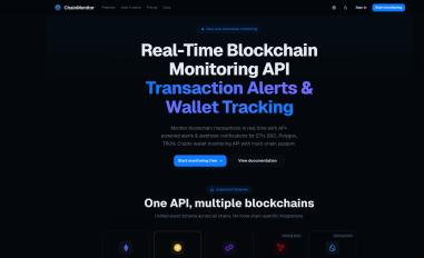 Schermafbeelding van chain-monitor.online