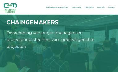 Schermafbeelding van chaingemakers.nl