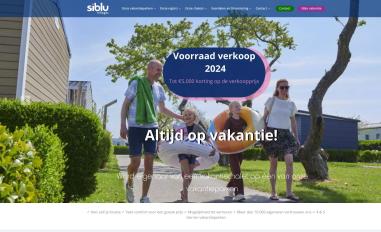 Schermafbeelding van chalet.siblu.nl