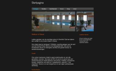 Schermafbeelding van chaletdieverhuren.nl