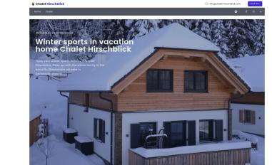 Schermafbeelding van chalets-riesneralm.com