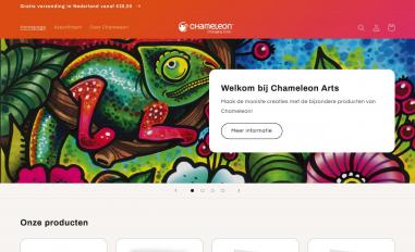 Schermafbeelding van chameleonarts.nl