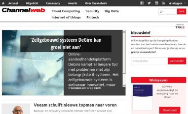 Schermafbeelding van channelweb.nl