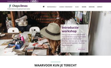 Schermafbeelding van chayadevas.nl