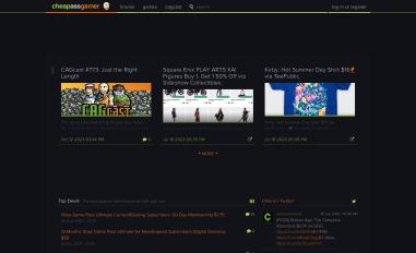 Schermafbeelding van cheapassgamer.com