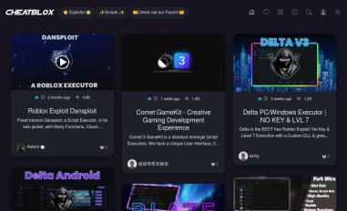 Schermafbeelding van cheatblox.com