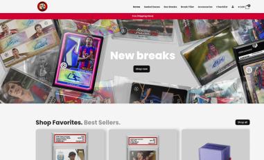 Schermafbeelding van chidacards.com