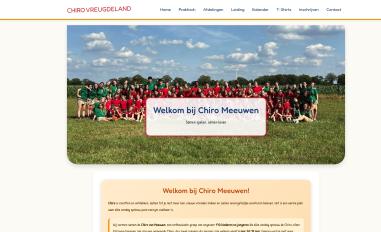 Schermafbeelding van chiromeeuwen.be