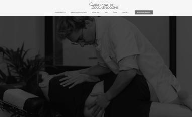 Schermafbeelding van chiropractiebouckenooghe.be