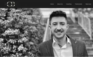 Schermafbeelding van ciaranbarrycoaching.com