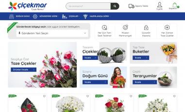 Schermafbeelding van cicekmar.com