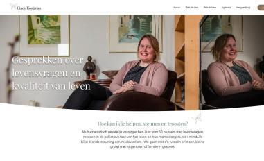 Schermafbeelding van cindykooijman.nl