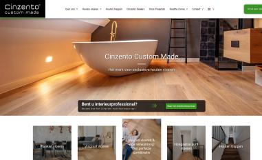 Schermafbeelding van cinzento.nl