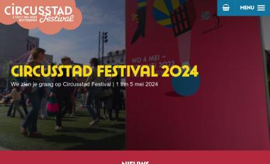 Schermafbeelding van circusstad.nl