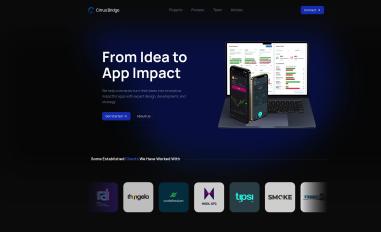 Schermafbeelding van cirrusbridge.com