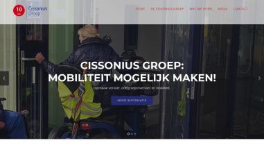 Schermafbeelding van cissonius.nl