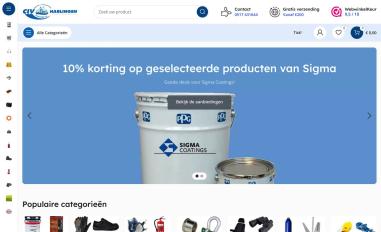 Schermafbeelding van civ-harlingen.nl