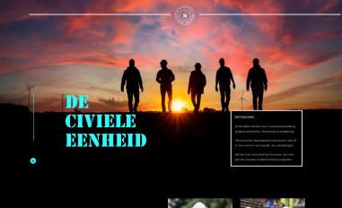 Schermafbeelding van civiele-eenheid.nl