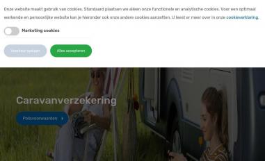 Schermafbeelding van ckeverzekeringen.nl