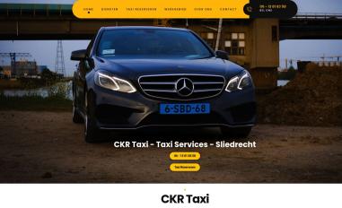 Schermafbeelding van ckrtaxi.nl