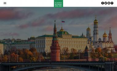 Schermafbeelding van clases-de-ruso.online