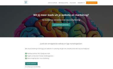 Schermafbeelding van claudiacontent.nl