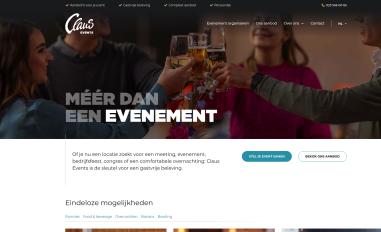 Schermafbeelding van claus.nl