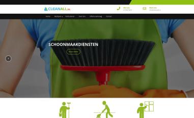Schermafbeelding van cleanall.nl