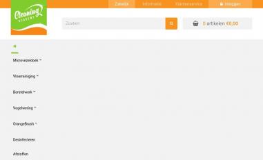 Schermafbeelding van cleaningacademy.nl