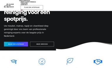 Schermafbeelding van cleanmycouch.nl