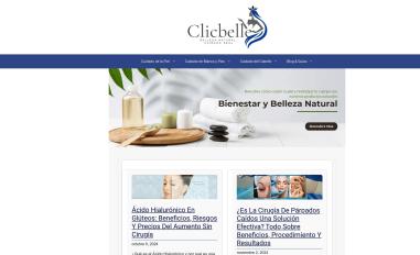 Schermafbeelding van clicbelle.com