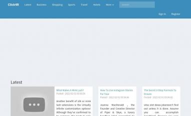 Schermafbeelding van click4r.com