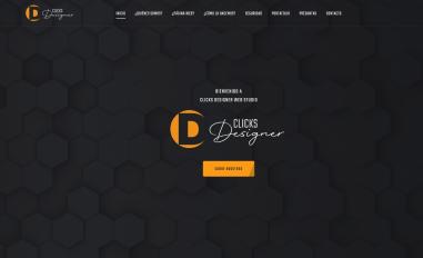Schermafbeelding van clicksdesigner.com