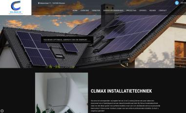 Schermafbeelding van climaxtechniek.nl