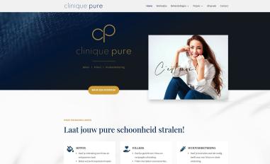 Schermafbeelding van cliniquepure.nl