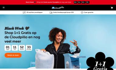 Schermafbeelding van cloudpillo.nl