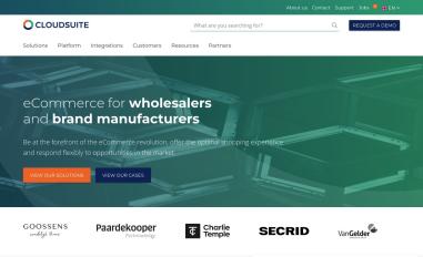 Schermafbeelding van cloudsuite.com