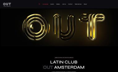 Schermafbeelding van cluboutamsterdam.nl