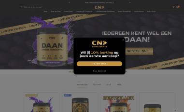 Schermafbeelding van cnsupplements.com