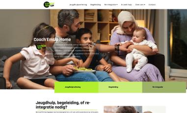 Schermafbeelding van coachemup.nl