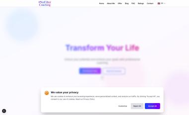 Schermafbeelding van coaching.kisielec.com