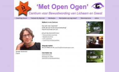 Schermafbeelding van coachinghoorn.com