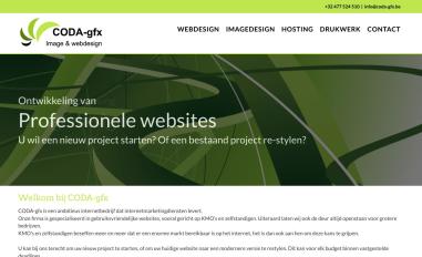 Schermafbeelding van coda-gfx.be
