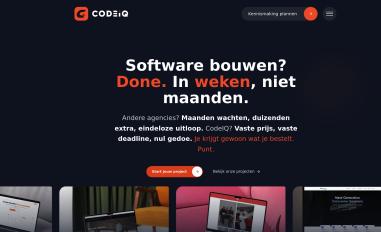Schermafbeelding van codeiq.nl